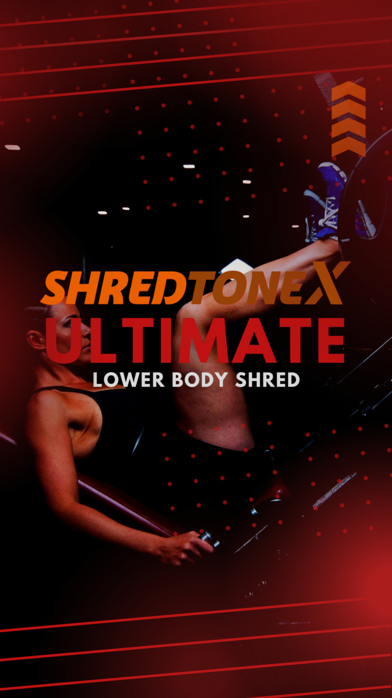 Lower Body Shred Template